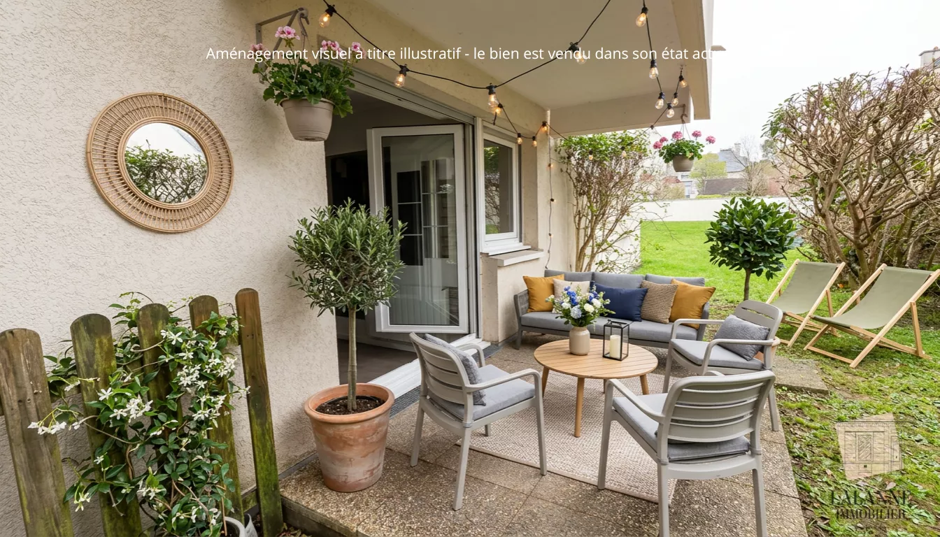 appartement avec terrasse à vendre saint-augustin bordeaux