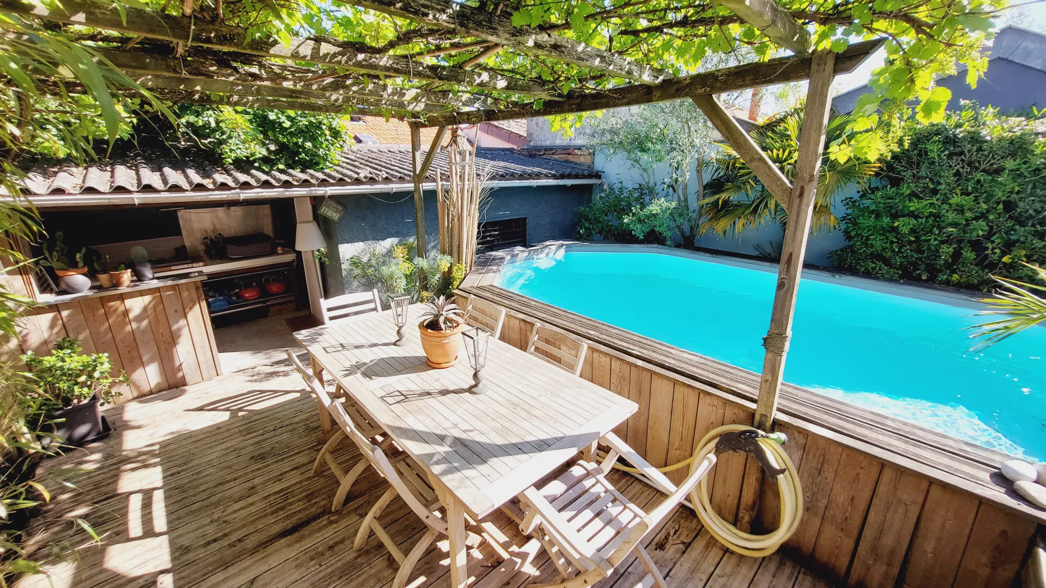 maison avec piscine à vendre bordeaux saint-augustin